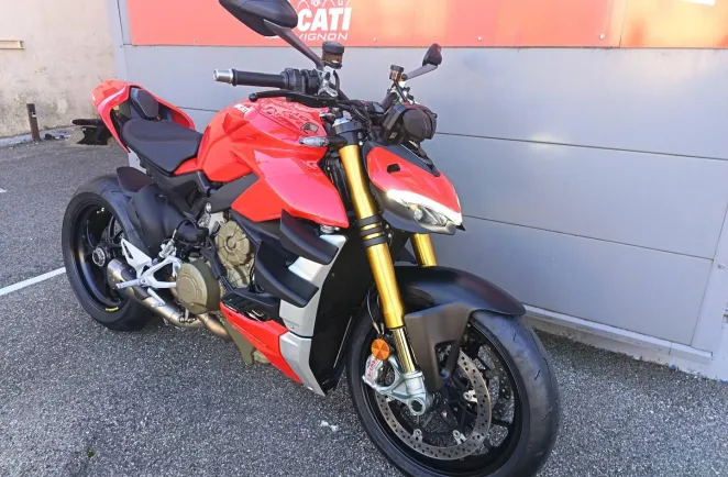 DUCATI V4 S Silencieux Akrapovic gtie 1an