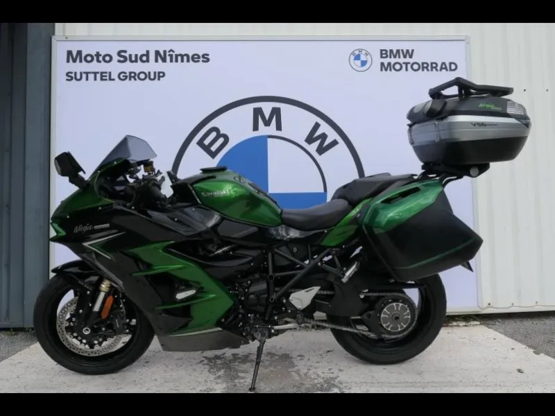 KAWASAKI SX 1000 + Akrapovic + Top Case