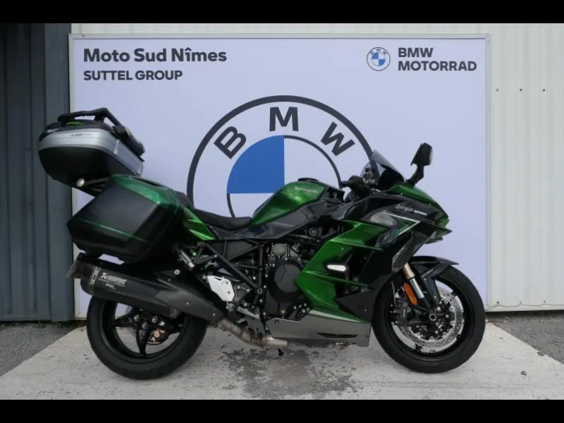 KAWASAKI SX 1000 + Akrapovic + Top Case