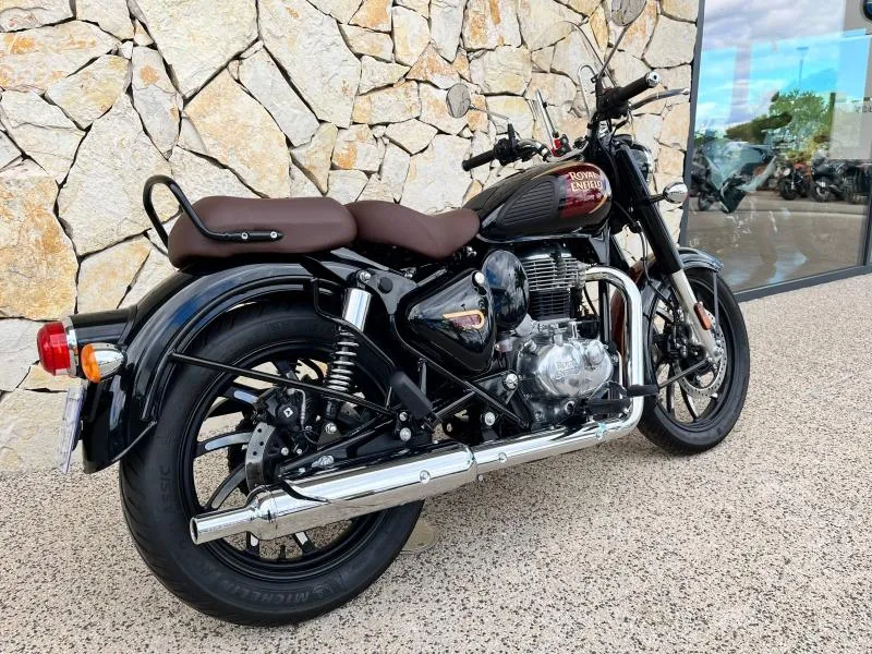ROYAL ENFIELD 350  noir/or + option