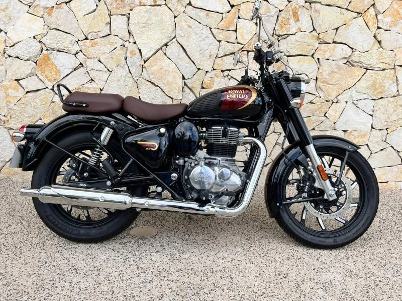 ROYAL ENFIELD 350  noir/or + option
