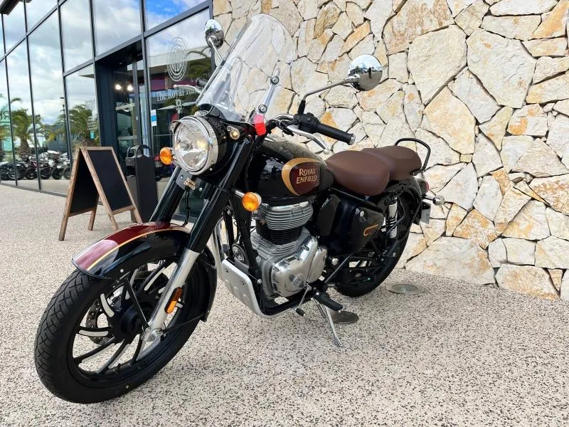 ROYAL ENFIELD 350  noir/or + option