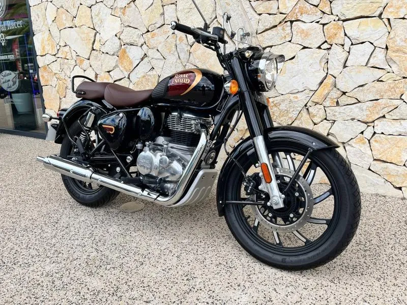 ROYAL ENFIELD 350  noir/or + option