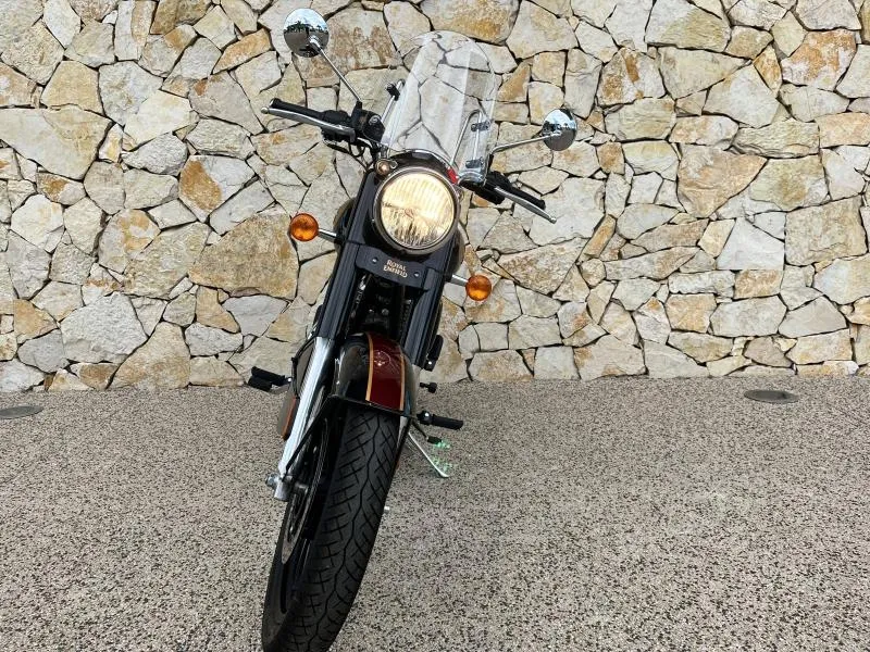ROYAL ENFIELD 350  noir/or + option