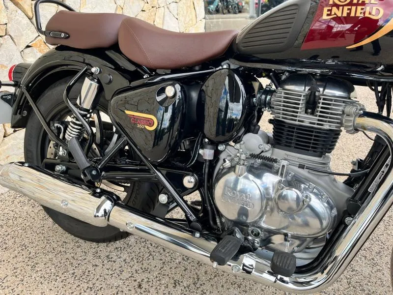 ROYAL ENFIELD 350  noir/or + option