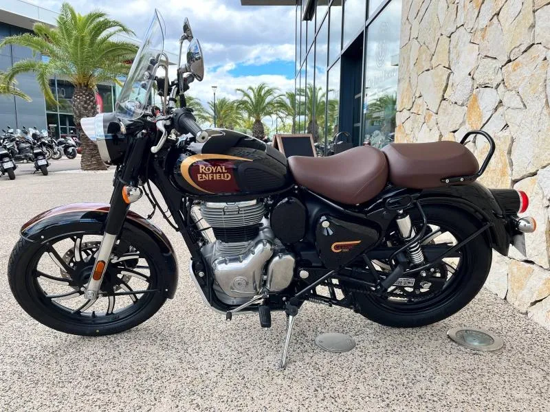 ROYAL ENFIELD 350  noir/or + option