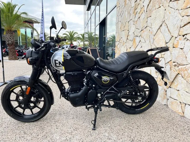 ROYAL ENFIELD 350 HUNTER + OPTIONS NOIR/GRIS