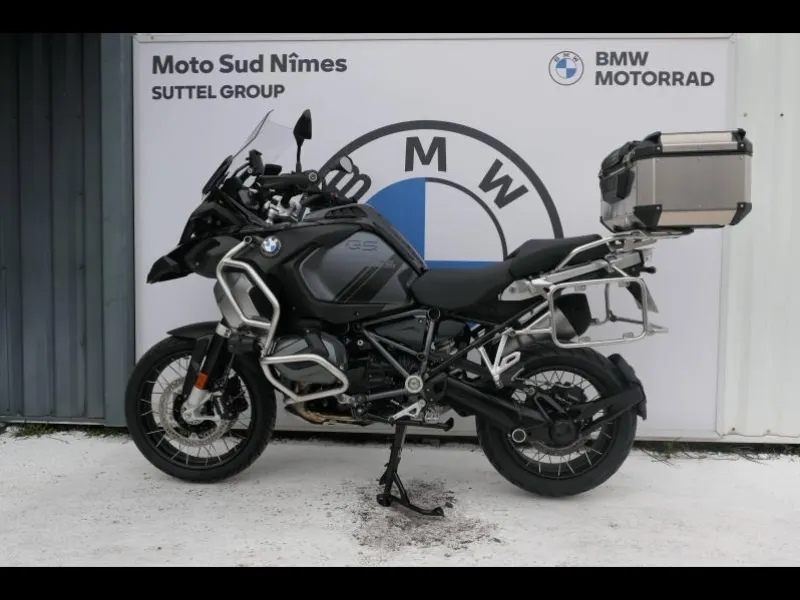 BMW 1250 GS Adventure Style Triple Black Finition Pro + Top Case