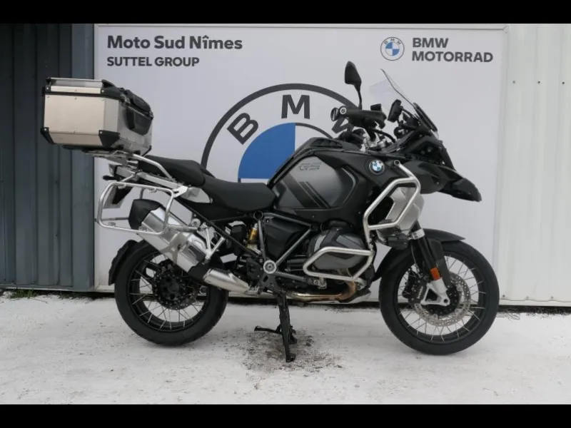 BMW 1250 GS Adventure Style Triple Black Finition Pro + Top Case