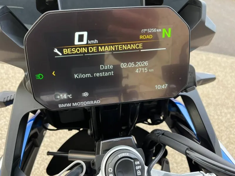 BMW 800 GS 2025 A2  version rabaissée