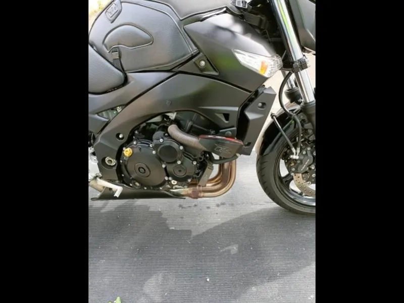 SUZUKI GSR 600 2012 SILENCIEUX GPR TAMPONS PROTECTION BAGSTER + SACOCHE REVISEE