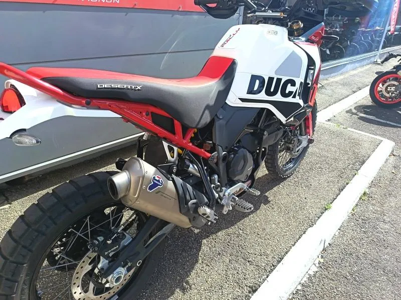 DUCATI DesertX 937 Rally ligne Termignoni gtie 28/04/2029