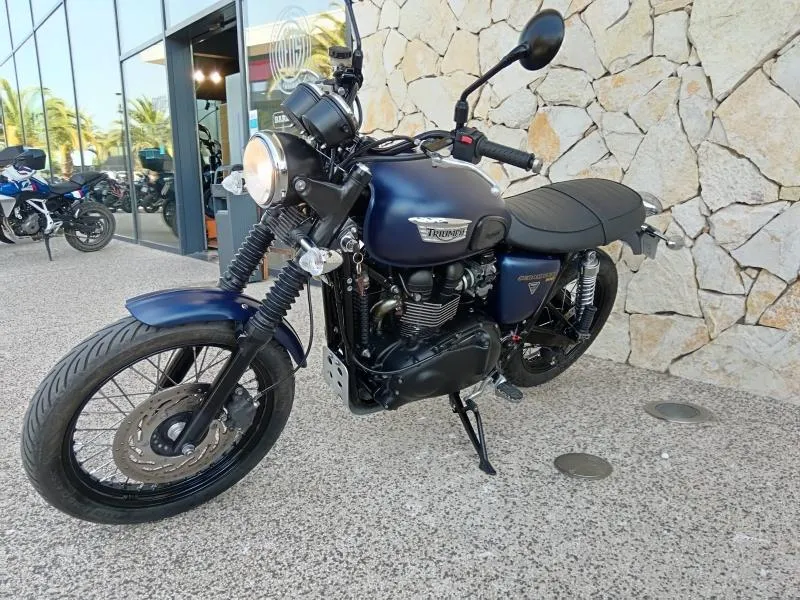 TRIUMPH 900 EFI Bleu Matt