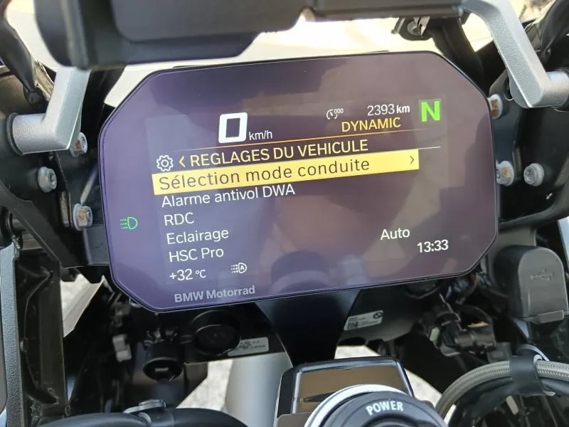 BMW 1250 GS Adventure Full Pack avec valises alu noir