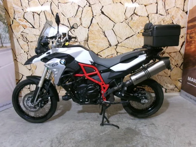 BMW F 800 GS A2 + AKRAPOVIC + TOP CASE + ESA