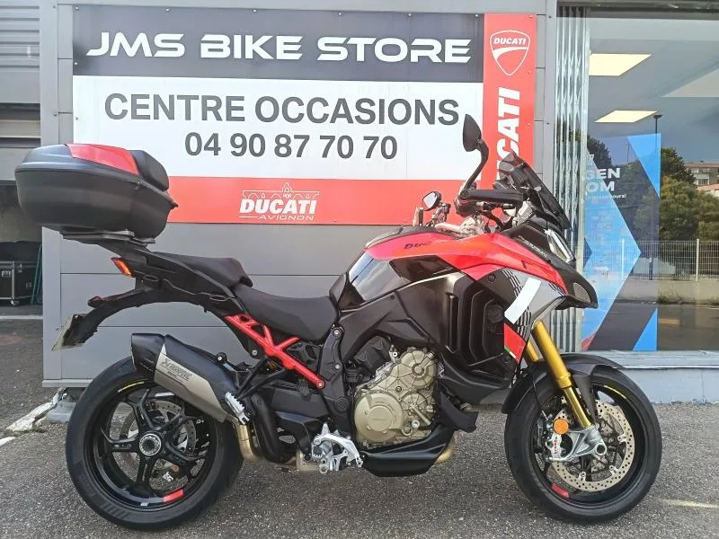 DUCATI Multistrada V4 Pikes Peak Ligne complète + top case gtie 24/02/2029