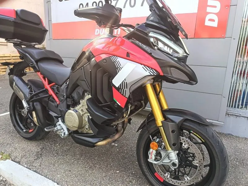 DUCATI Multistrada V4 Pikes Peak Ligne complète + top case gtie 24/02/2029