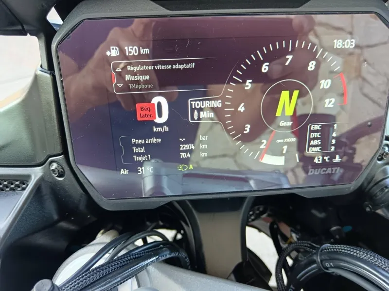 DUCATI Multistrada V4 Rally 1160 Radar