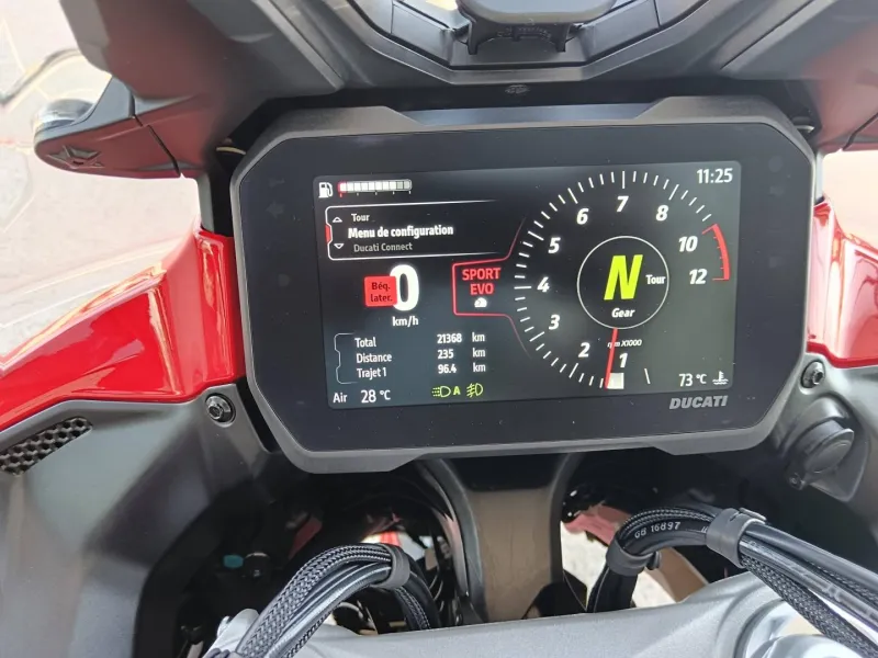 DUCATI V4 S  Travel & Radar