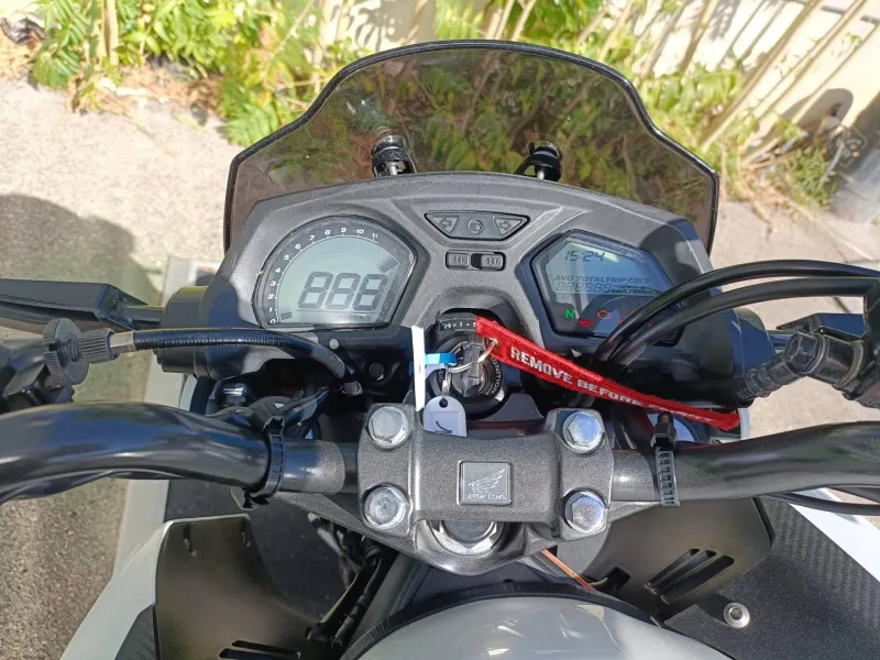 HONDA 650 F BRIDER A2 REVISEE POT TERMIGNONI.....