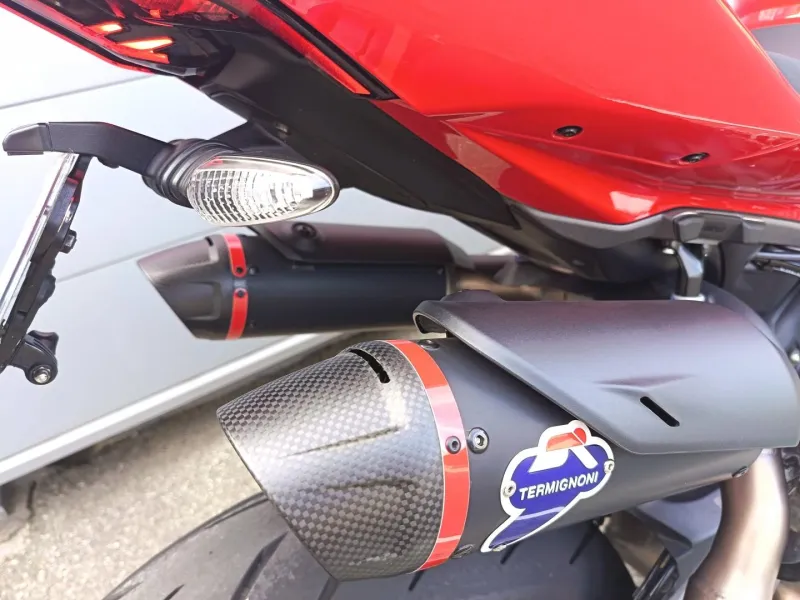 DUCATI V2 S 1ERE MAIN SILENCIEUX TERMIGNONI