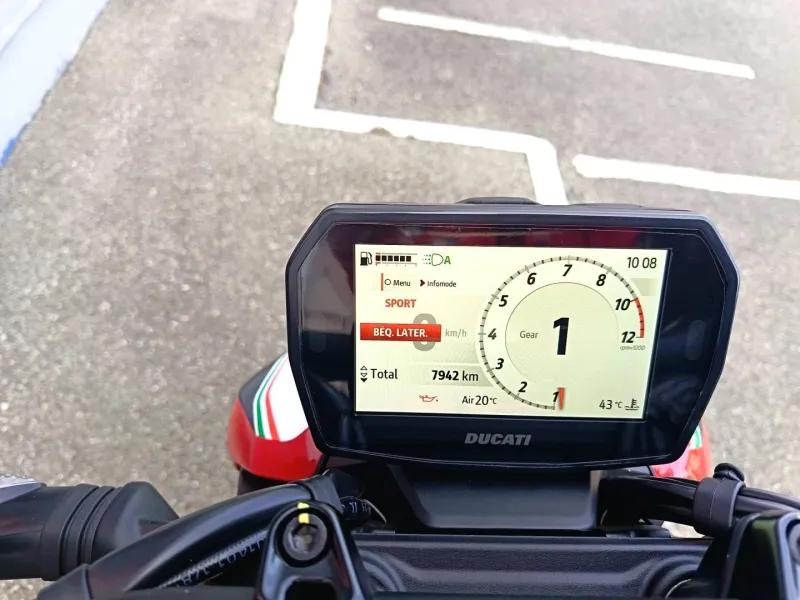 DUCATI V2 S 1ERE MAIN SILENCIEUX TERMIGNONI