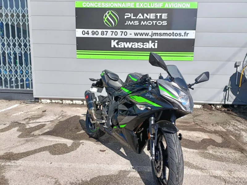 KAWASAKI 125 GAR 13/06/2030 POT,BULLE,CAPEAU DE SELLE A SAISIR