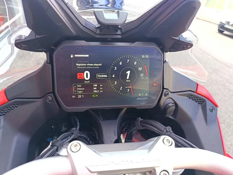 DUCATI V4 S 1ERE MAIN (Ex Démo) + Top Case