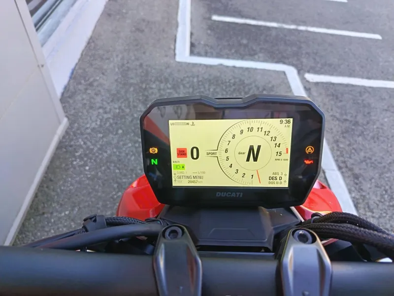DUCATI V4 S Silencieux Akrapovic gtie 1an